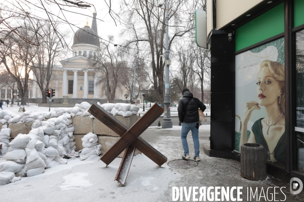 Ukraine, Odessa, ville dans l attente.