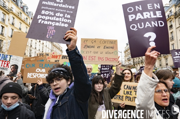 Marche Look Up pour le climat