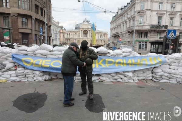 Ukraine, Odessa, ville dans l attente.