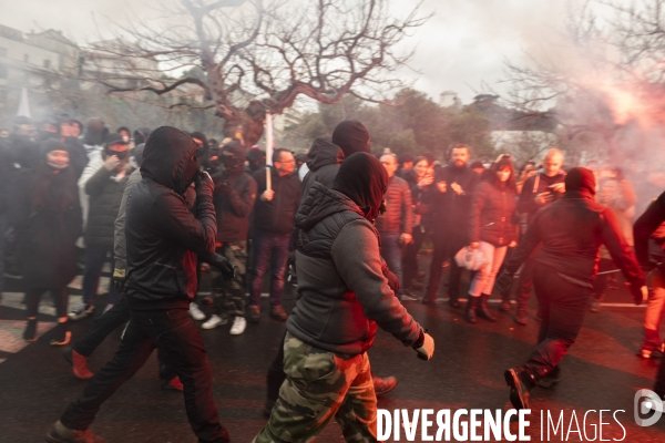 Emeutes à Bastia