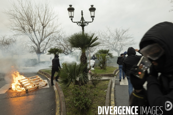 Emeutes à Bastia