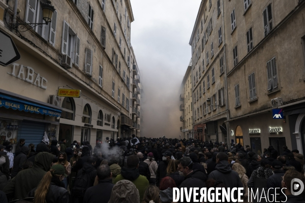 Emeutes à Bastia