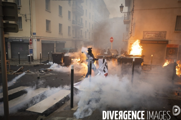 Emeutes à Bastia