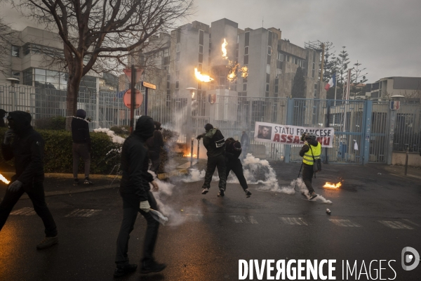 Emeutes à Bastia