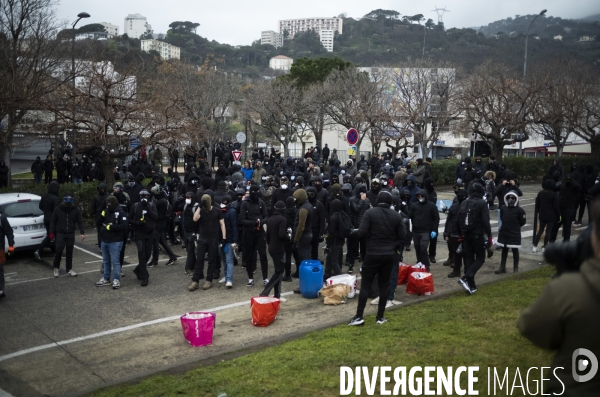 Emeutes à Bastia