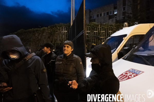 Protestation à Bastia