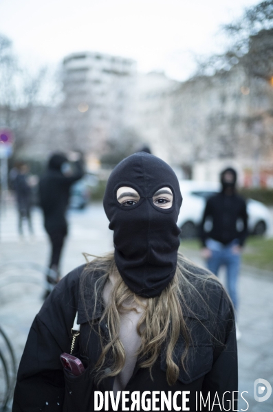 Protestation à Bastia