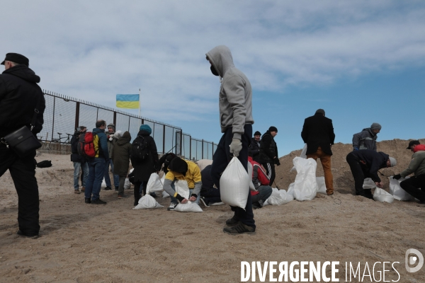 Ukraine, Odessa, ville dans l attente.