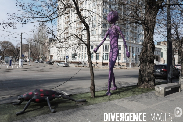 Ukraine, Odessa, ville dans l attente.