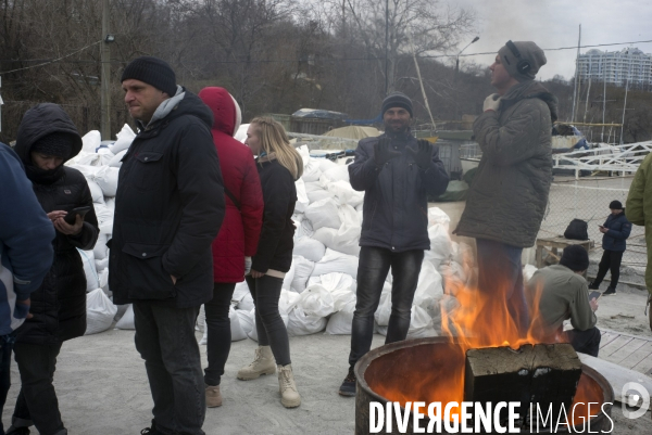 Sacs de sable volontaires