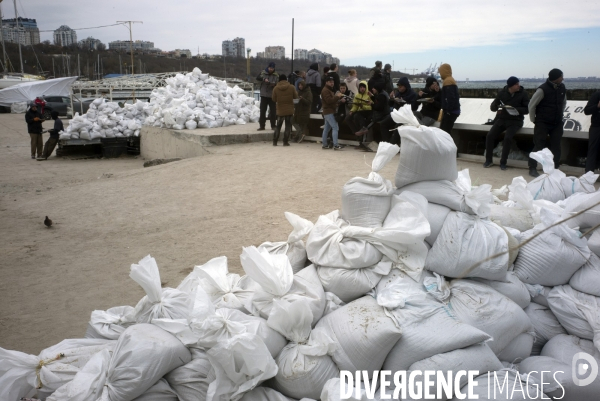 Sacs de sable volontaires