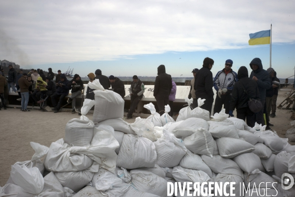 Sacs de sable volontaires