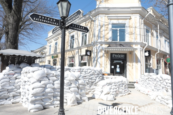 Ukraine, Odessa, ville dans l attente d une attaqur russe