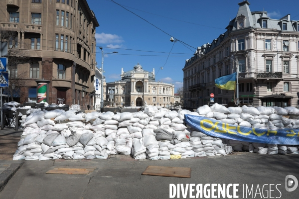 Ukraine, Odessa, ville dans l attente d une attaque russe