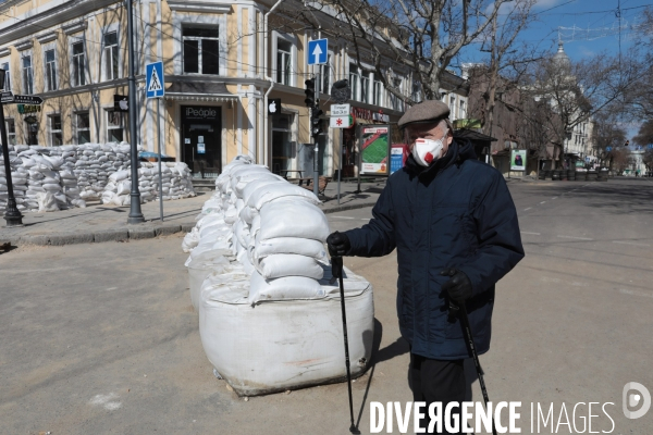 Ukraine, Odessa, ville dans l attente d une attaque russe