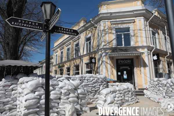 Ukraine, Odessa, ville dans l attente d une attaque russe