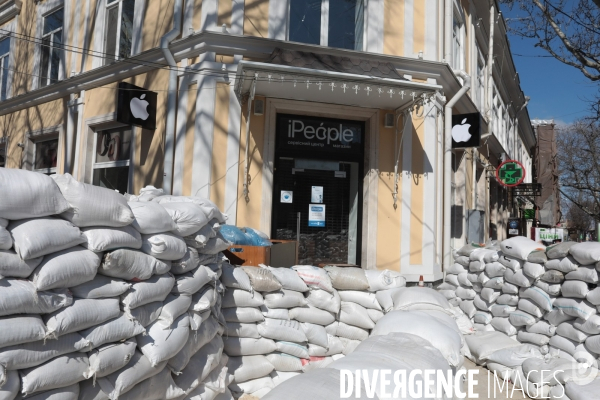 Ukraine, Odessa, ville dans l attente d une attaque russe