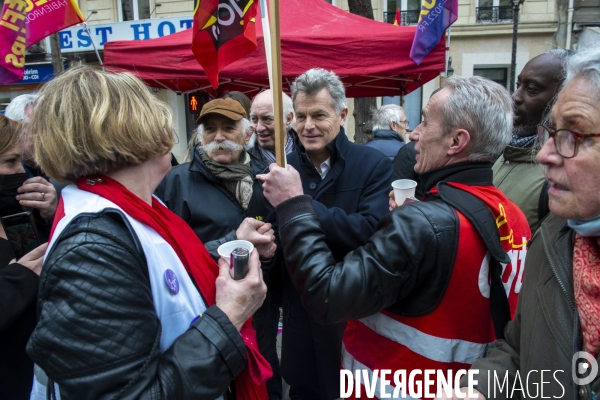 Manifestation interprofessionnelle pour les salaires