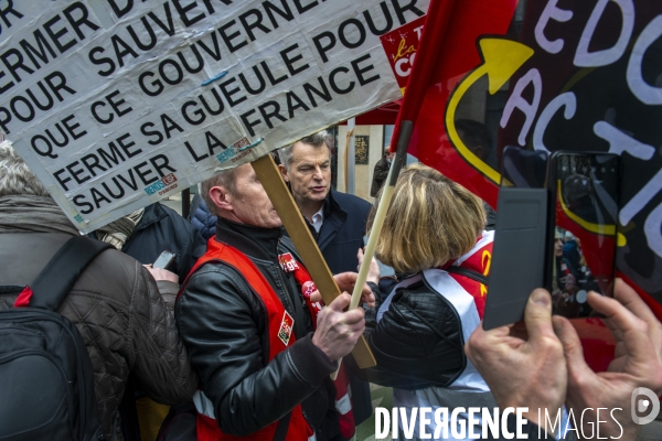 Manifestation interprofessionnelle pour les salaires