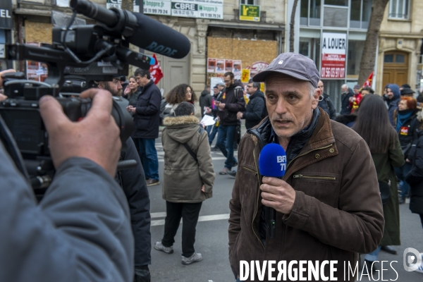 Manifestation interprofessionnelle pour les salaires