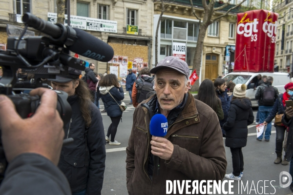 Manifestation interprofessionnelle pour les salaires