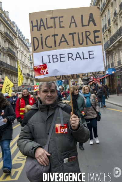 Manifestation interprofessionnelle pour les salaires