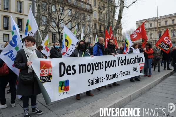 Manifestation Inter-Sydicale à Marseille