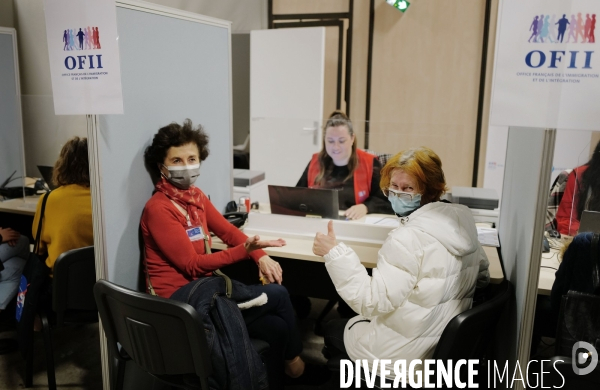 Le nouveau point d accueil des Réfugiés ukrainiens à Paris