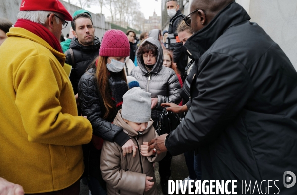 Le nouveau point d accueil des Réfugiés ukrainiens à Paris