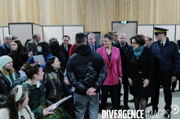 Le nouveau point d accueil des Réfugiés ukrainiens à Paris