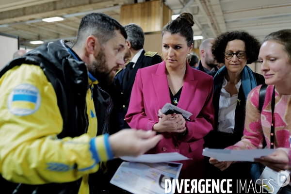 Le nouveau point d accueil des Réfugiés ukrainiens à Paris