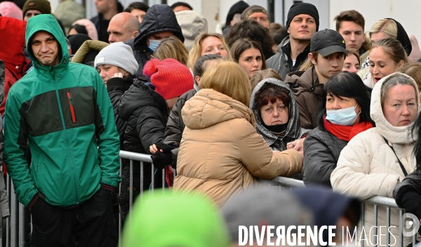 Le nouveau point d accueil des Réfugiés ukrainiens à Paris