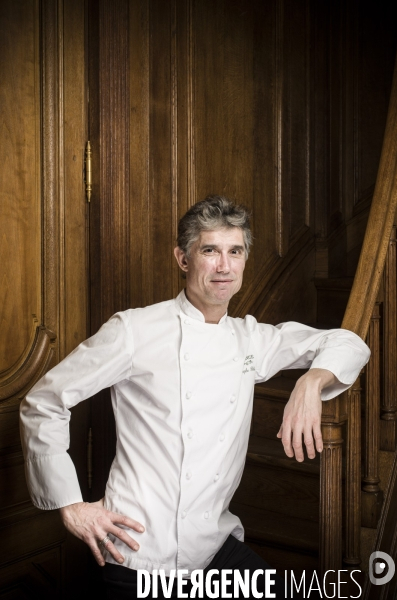 Portrait du chef christophe pele.