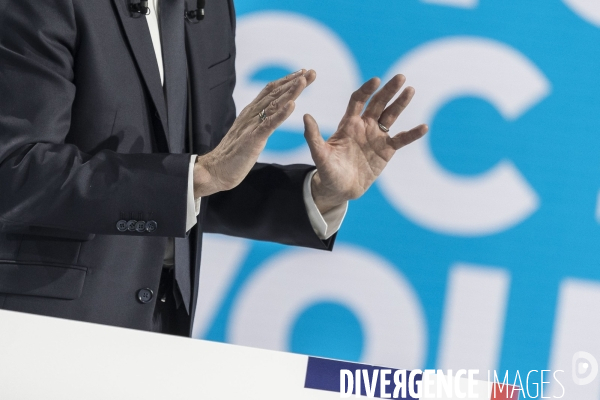 Emmanuel Macron présente son projet présidentiel