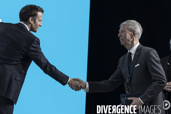 Emmanuel Macron présente son projet présidentiel