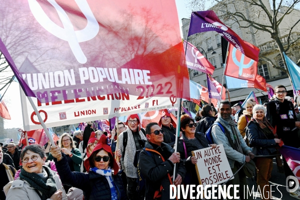 Marche pour la 6ème république à Paris