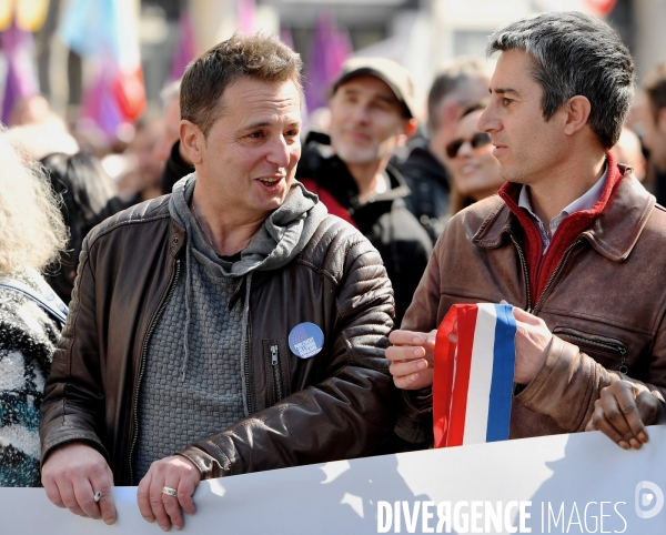 Marche pour la 6ème république à Paris