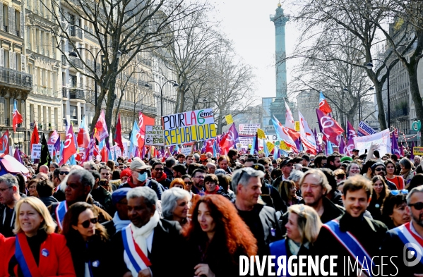 Marche pour la 6ème république à Paris