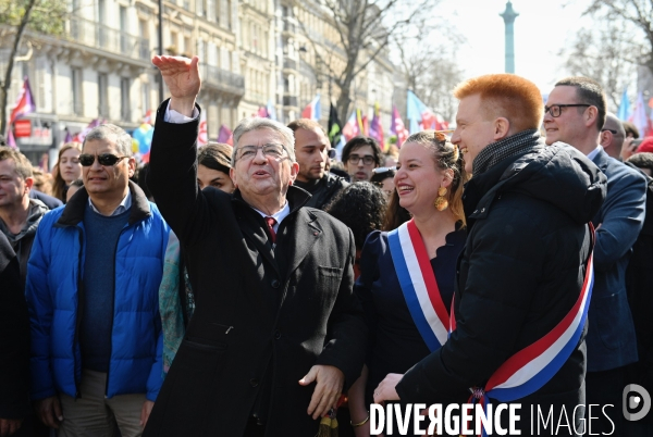 Marche pour la 6ème république à Paris