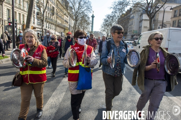 Manifesation des retraités