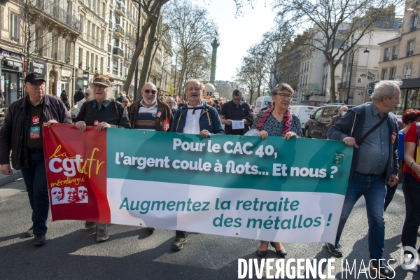 Manifesation des retraités