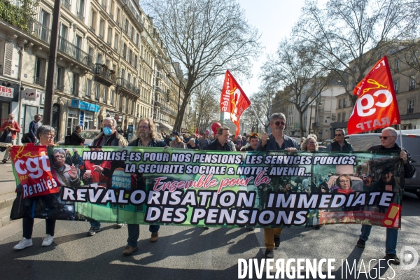 Manifesation des retraités