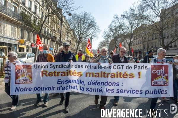 Manifesation des retraités