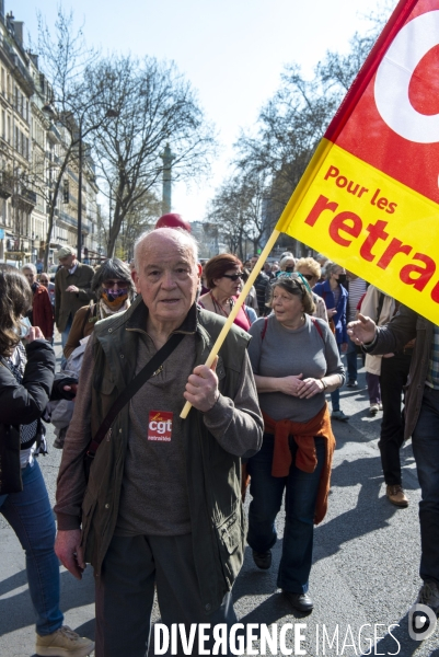 Manifesation des retraités