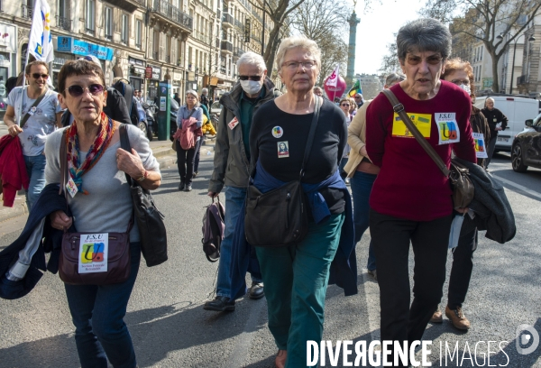 Manifesation des retraités