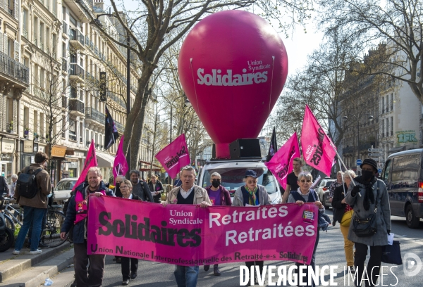 Manifesation des retraités