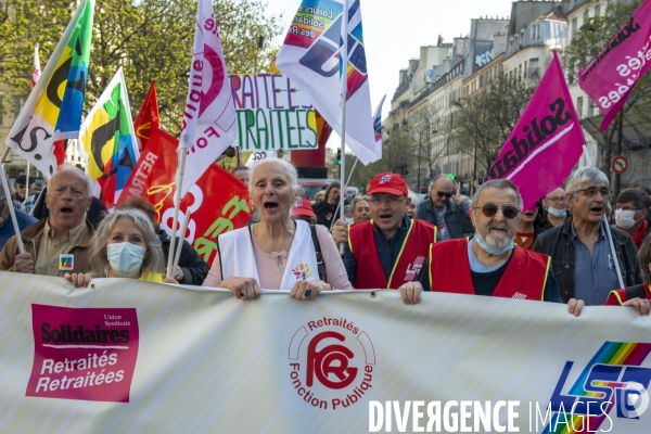 Manifesation des retraités