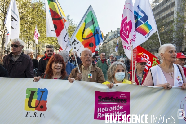 Manifesation des retraités