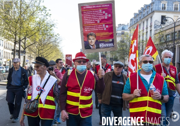 Manifesation des retraités