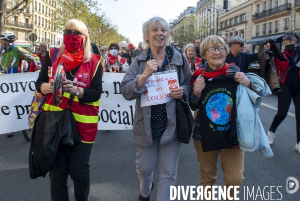 Manifesation des retraités